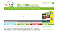 Desktop Screenshot of bradleystokematters.co.uk